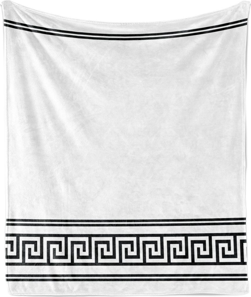 ABAKUHAUS Abstrakt Weich Flanell Fleece Decke, Klassisches Motiv Kunst, Gemütlicher Plüsch für den Innen- und Außenbereich, 125 x 175 cm, Charc...