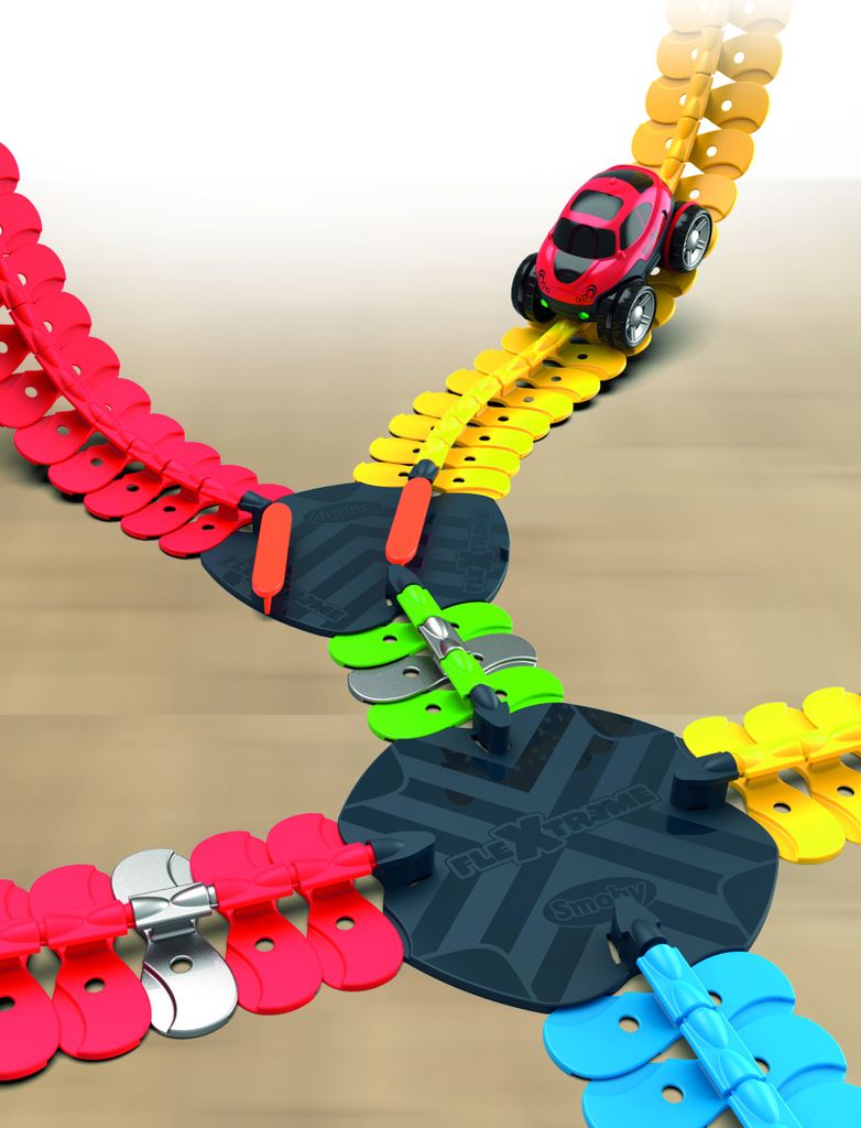 Smoby Flextreme Multi-Strecken Schaltungsset - 6teilig - Produktbild 14