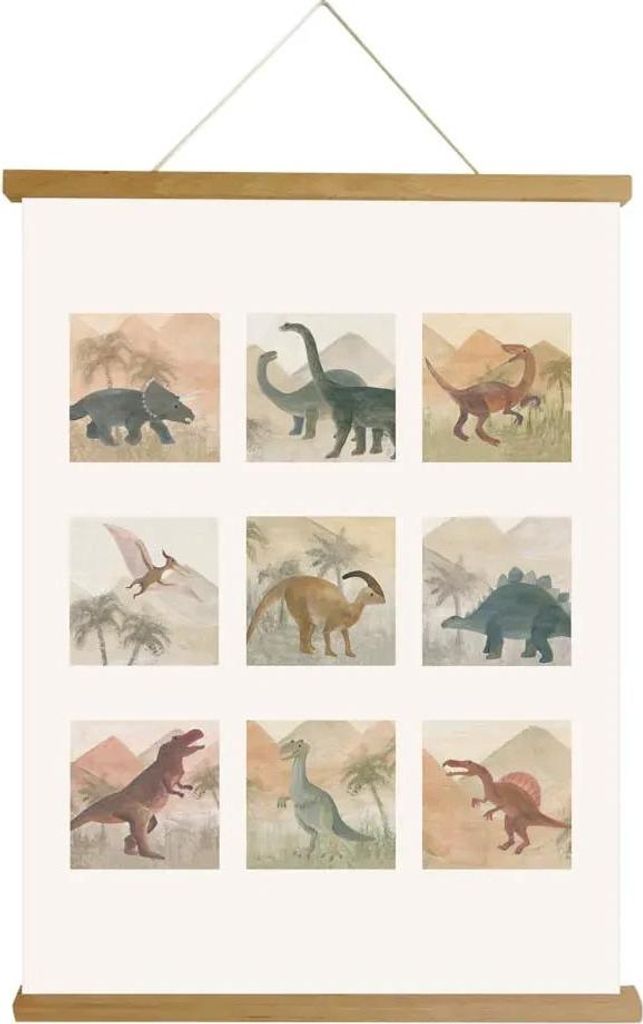 Dino-Poster - Das Abenteuer beginnt im Kinderzimmer!