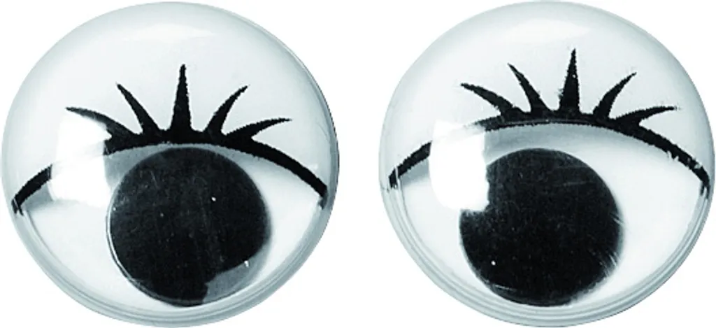 Yeux Mobiles pour Marionnettes et Peluches 15mm Knorr Prandell - 10 Unités