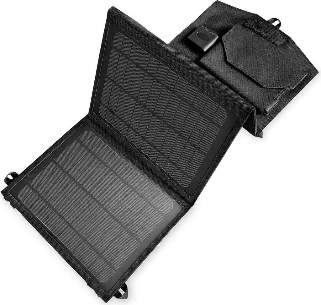 Celly SOLARMAX2USBBK Caricabatterie Solare Portatile 10W per Trekking