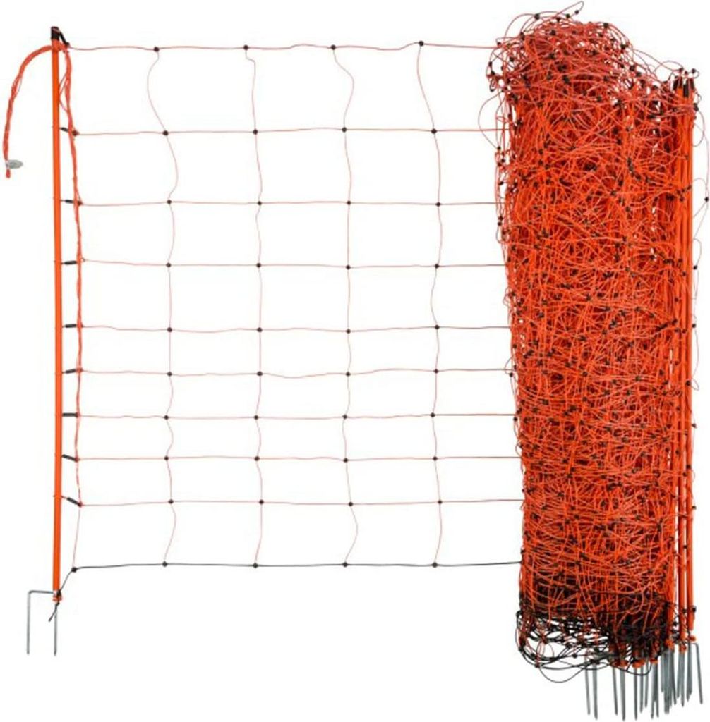 Neutral Schafzaun Elektrifizierbar OviNet 108 cm Orange Produktbild 