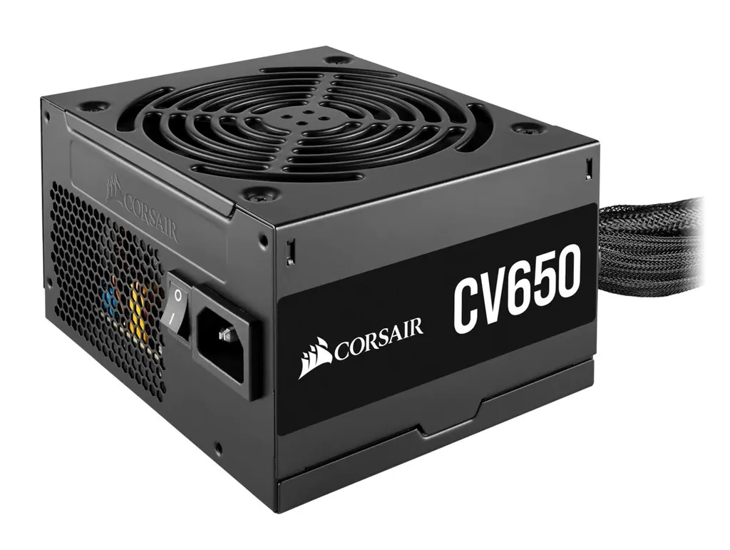Alimentation PC 650W Corsair CV650 Idéale pour Setup Gaming et Bureau