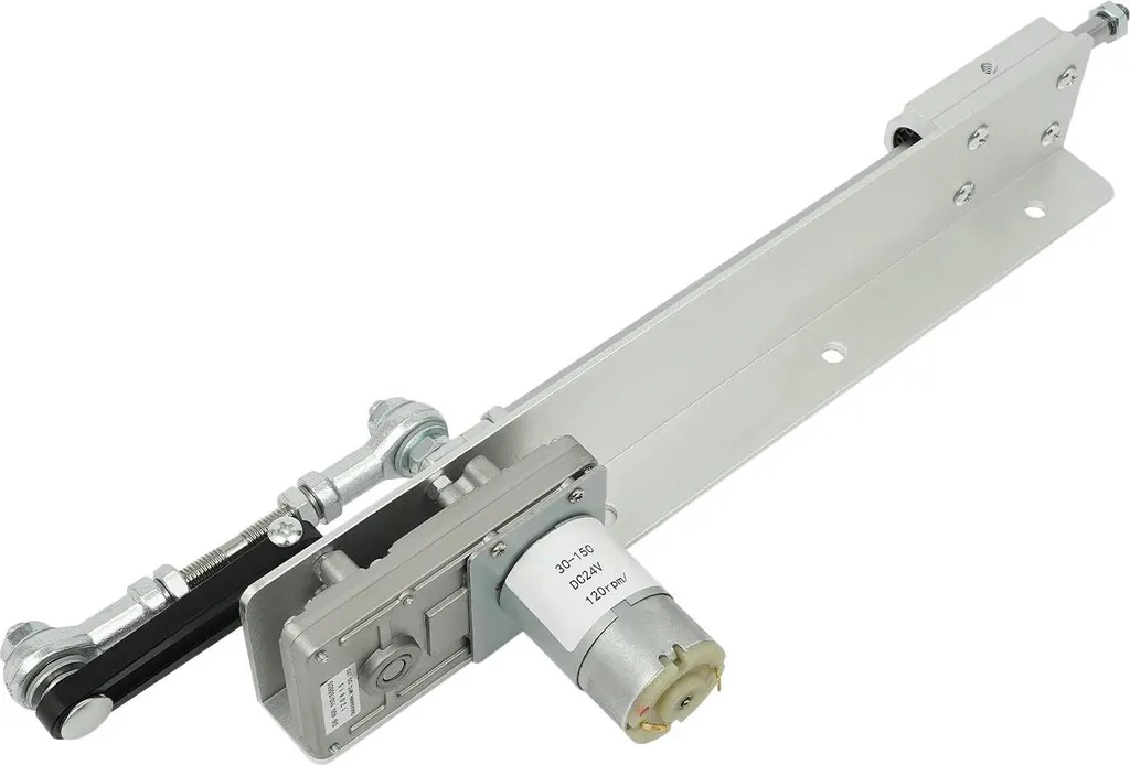 Azionamento Lineare Alternativo 24V | Motore Telescopico 3-15cm Argento