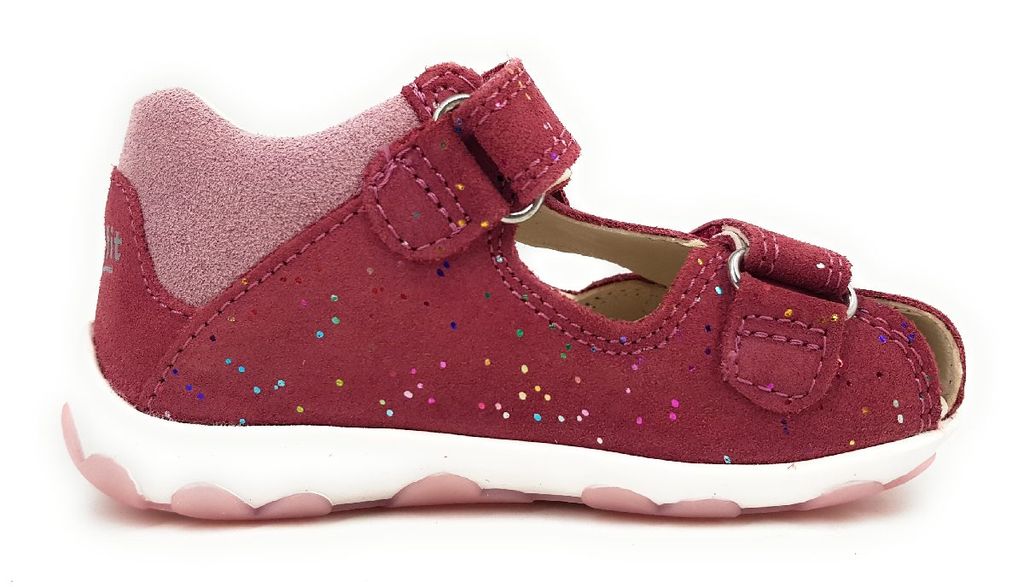 PEPINO Leder-Sandalen Vicky in Pink günstig kaufen