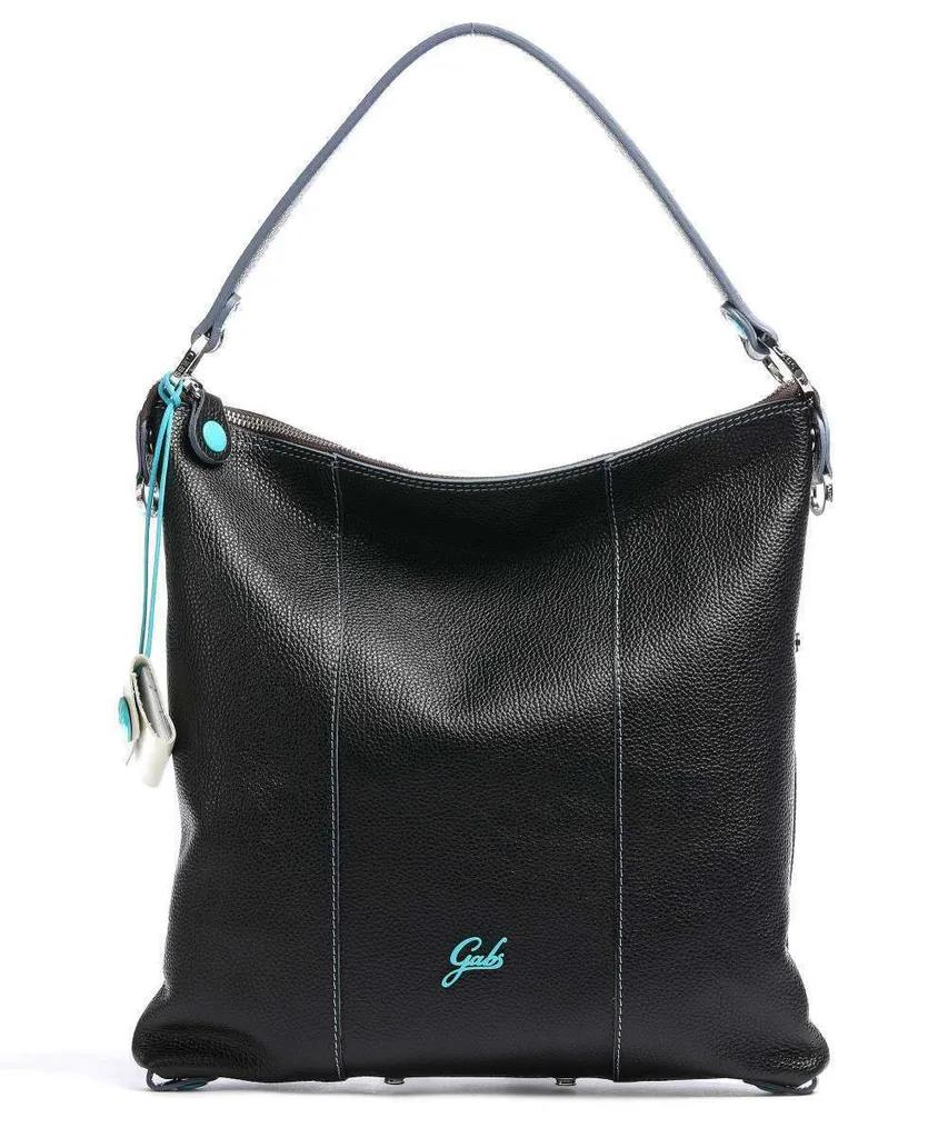 Sac à bandoulière Gabs Sofia L Ruga Noir en cuir véritable