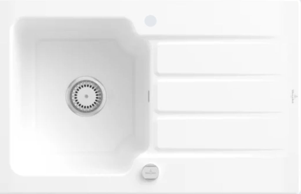 Villeroy & Boch Keramikspüle 334002R1, Architectura 45 Einbauspüle