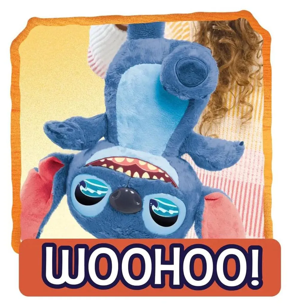 Peluche Stitch Interactive 30cm apaise et amuse votre enfant au quotidien - 9