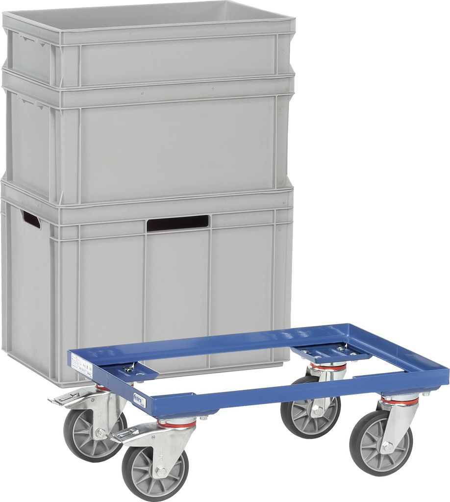 Fetra Transportgeräte Fetra Eurokasten-Roller Ladefläche 605 x 405 mm, 13580