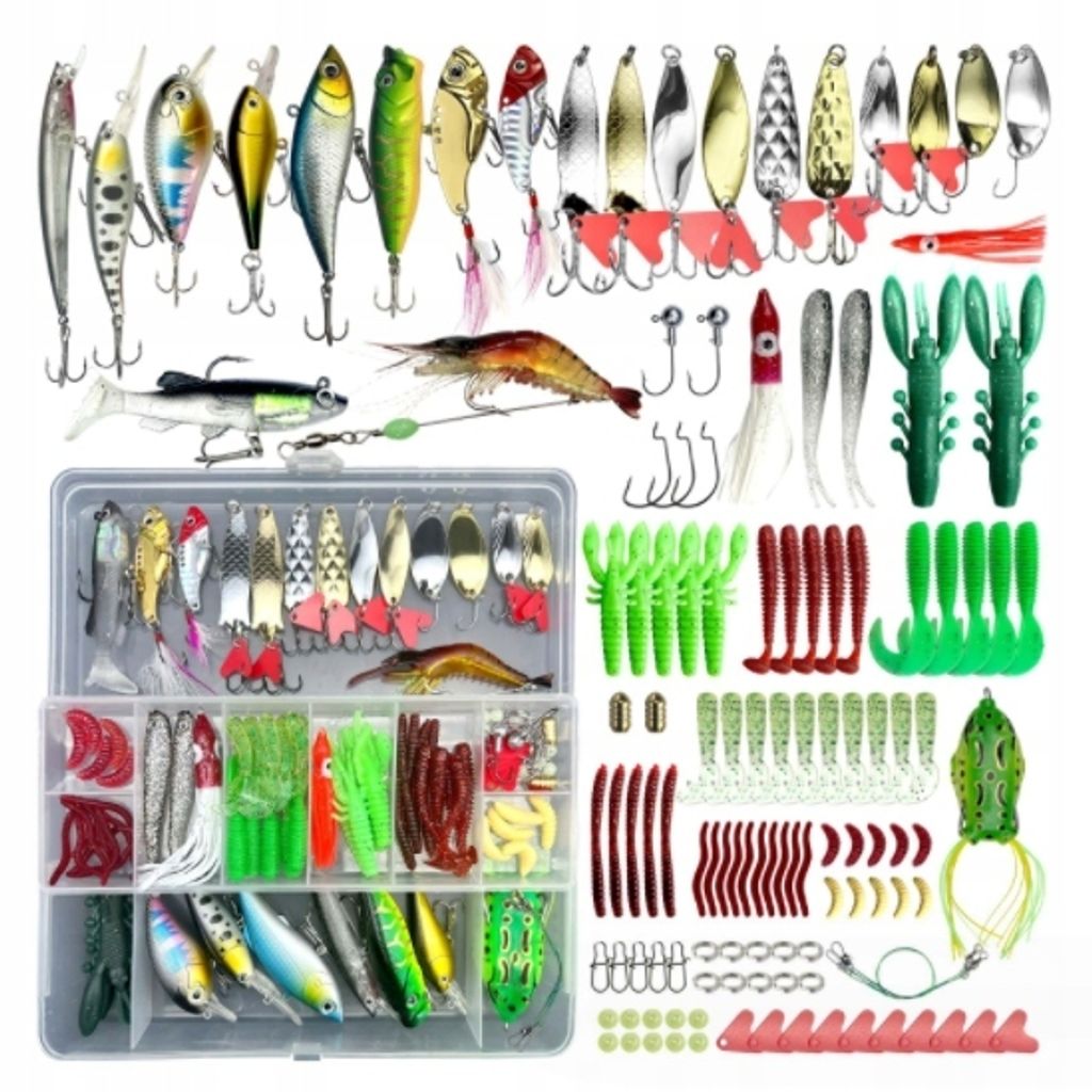Set de wobblers Accessoires pour sandres Lançon Appâts pour Image du produit 