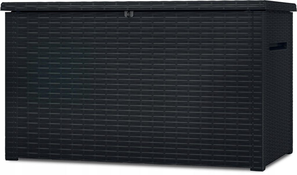 Keter Skrzynia Ogrodowa Java Box Rattan 870 L Grafitowa Zdjęcie produktu 