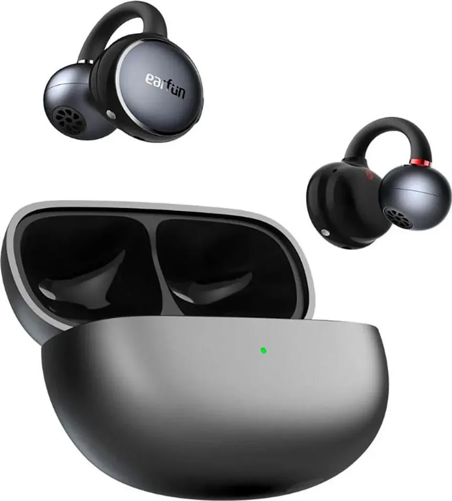 Earfun Clip Écouteurs Sans Fil Noir - Taille Unique Haute Performance