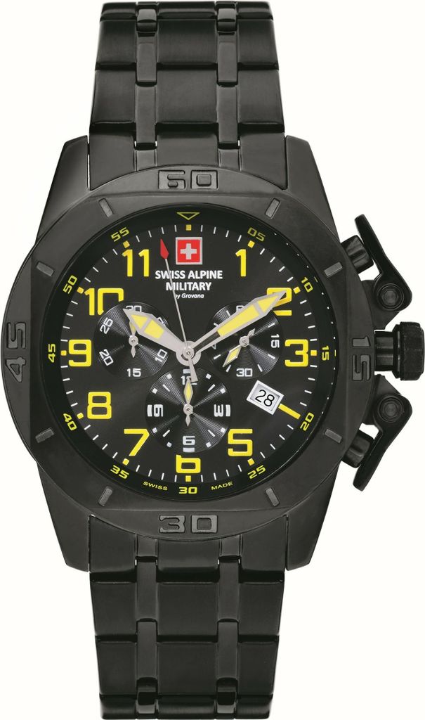 Swiss Alpine Military Tornado Chrono SAM7063.9174 Herrenuhr Tornado Chrono