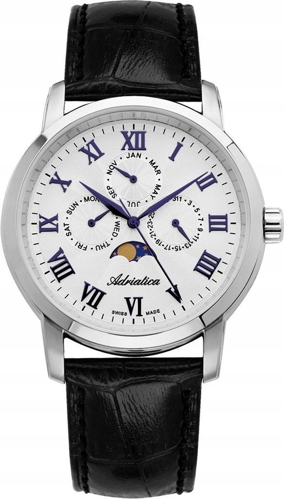 Adriatica Herrenuhr A8134.52B3QF schwarz