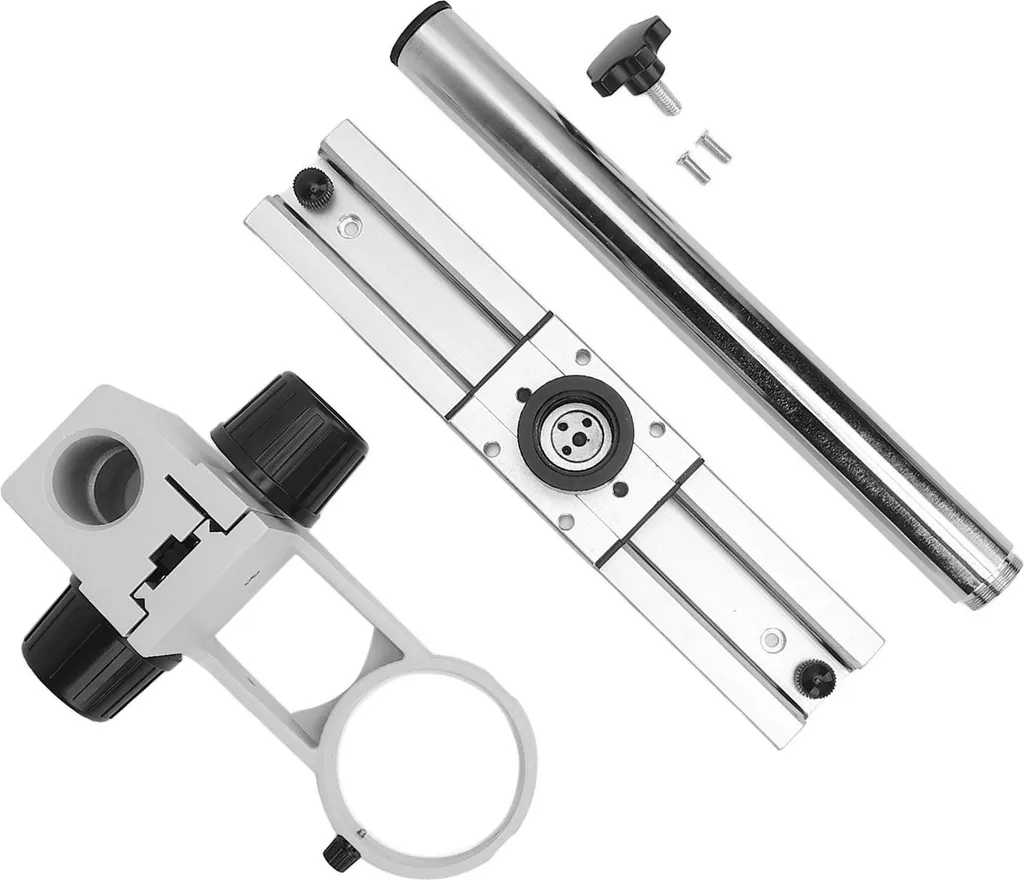 Support de microscope anti-vibration en métal pour lames et appareils
