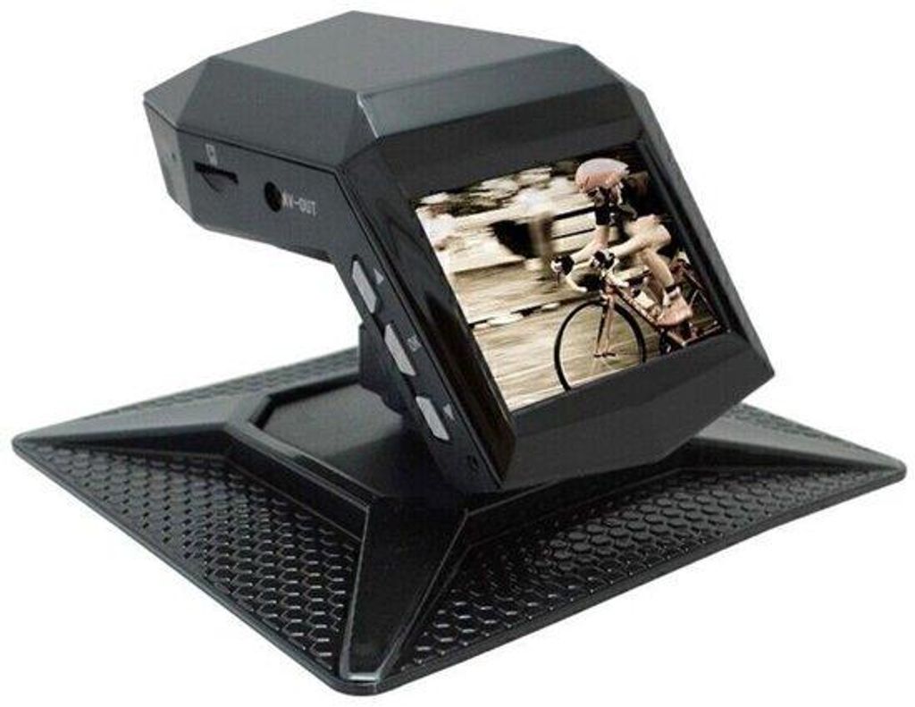 1080p Full-HD Dashcam mit Rijfunktion und integriertem LCD-Bildschirm