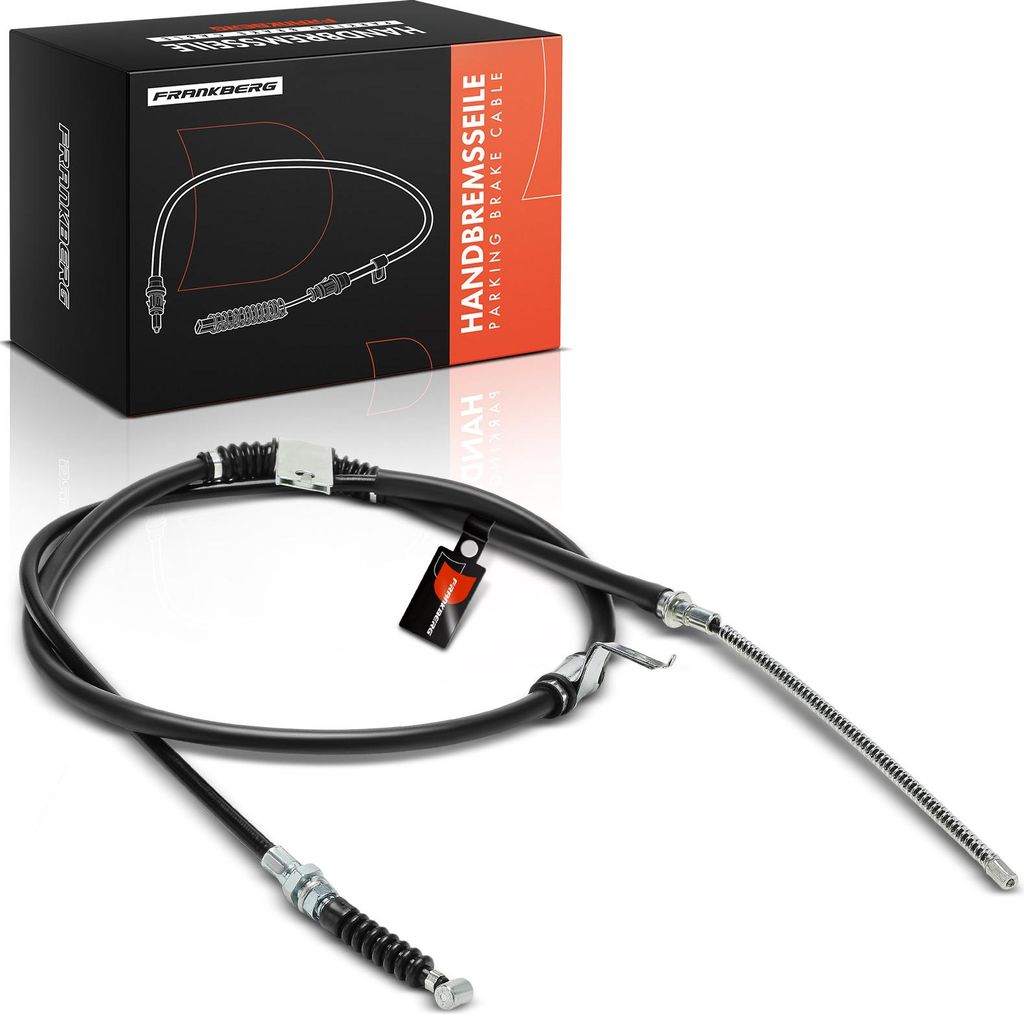 Frankberg 1x Seilzug Feststellbremse Hinterachse links für Hyundai H-1/Starex Bus Kasten A1