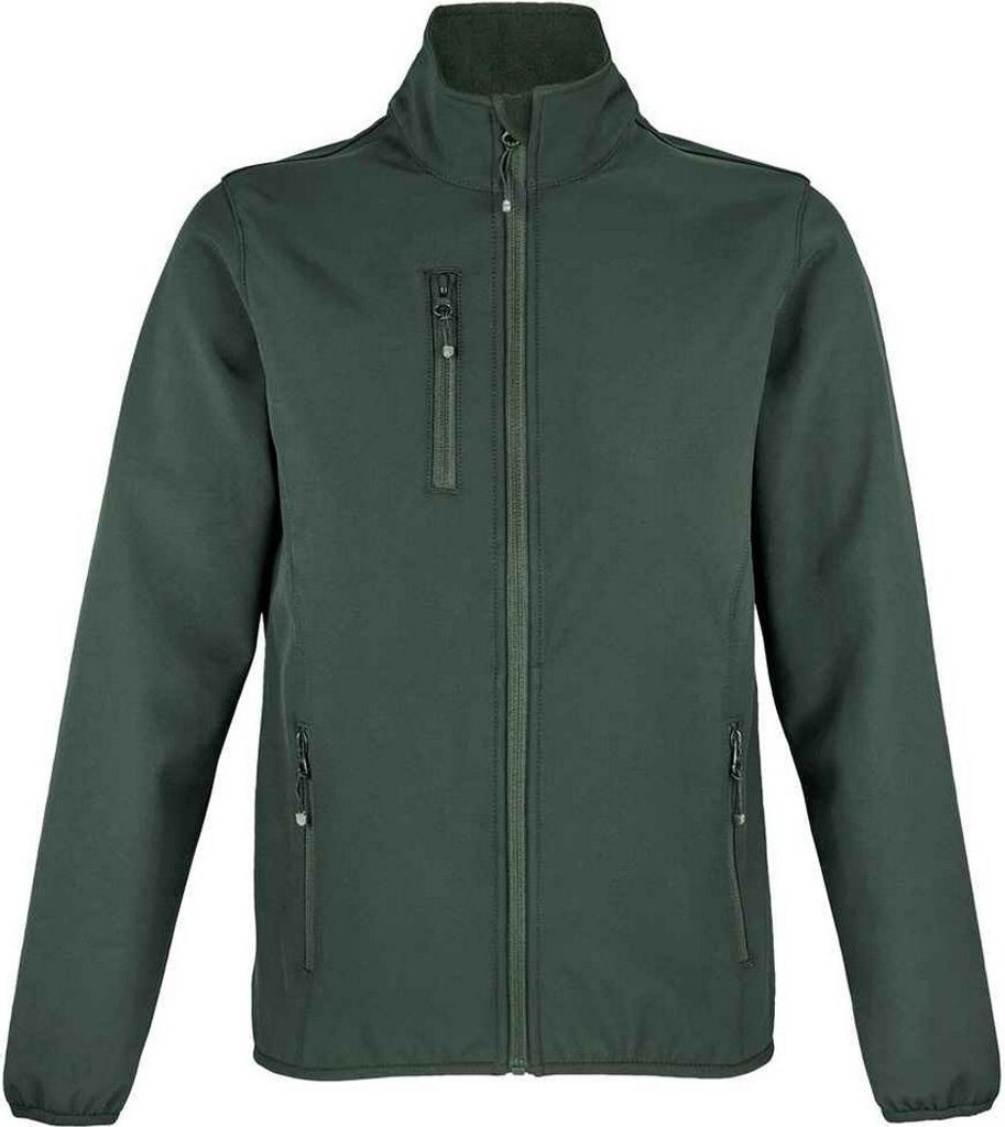 SOLS - "Falcon" Softshelljacke recyceltes Material für Damen PC5332 (L) (Tannengrün)