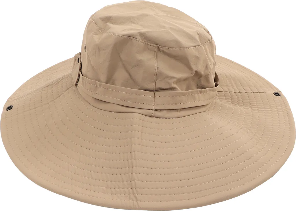 Cappello da Pescatore UPF 50+ Kaki: Protezione Solare e Pioggia Outdoor