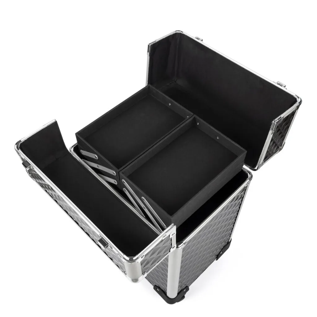 Valise Maquillage à Roulettes : Trolley Professionnel Betel avec Tiroirs - 8