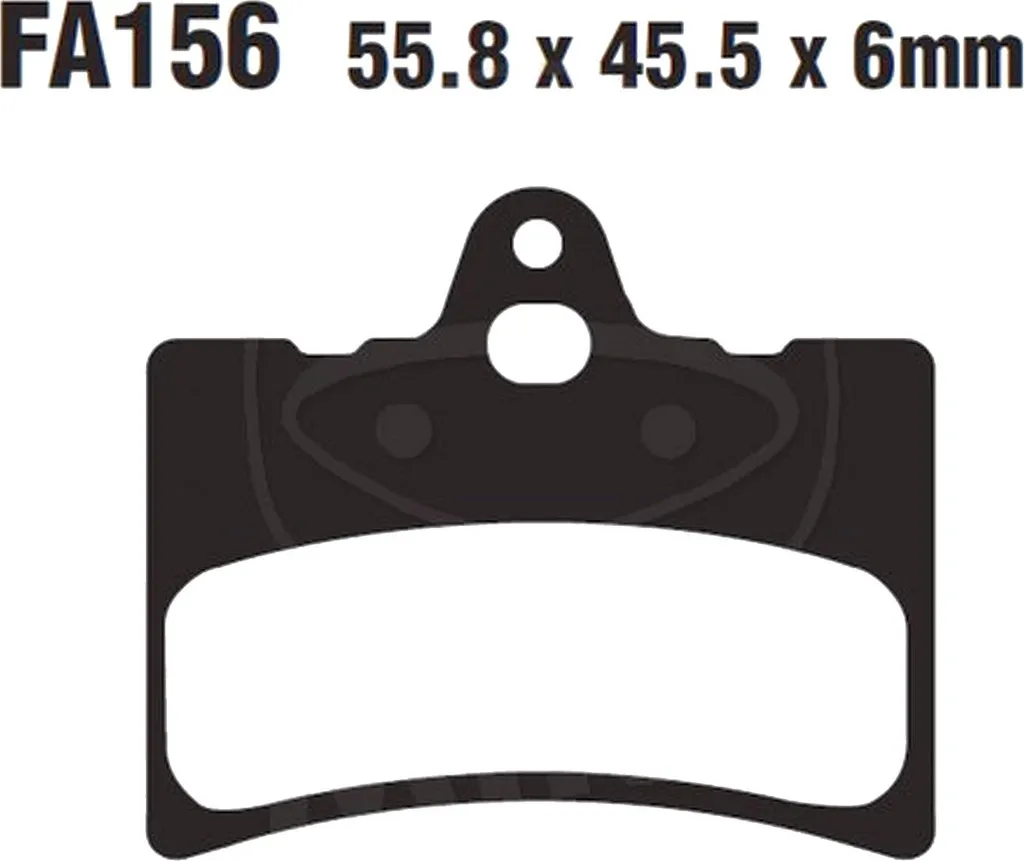 Plaquettes arrière Pamoto pour Beta Techno 260 1995 - Friction stable