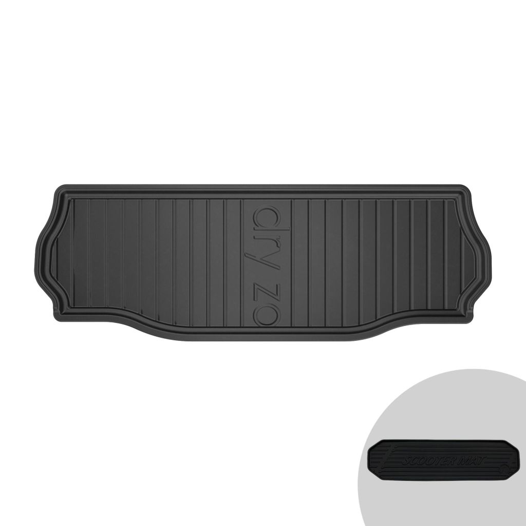 FROGUM Gummi Kofferraummatte Kofferraumwanne für Jeep Wrangler III 2006-2018