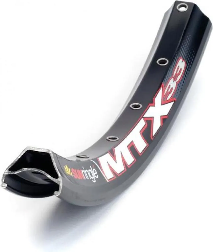 Jante SUNringle MTX33 29 pouces 36 trous noire pour VTT de Descente