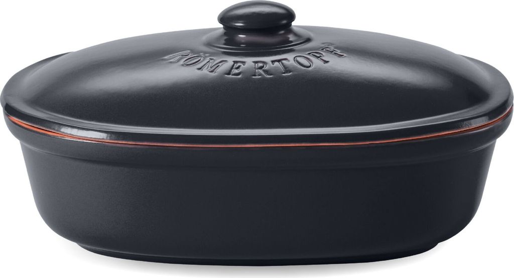RÖMERTOPF Brot-Frische-Topf ov.Medi schwarz Produktbild 