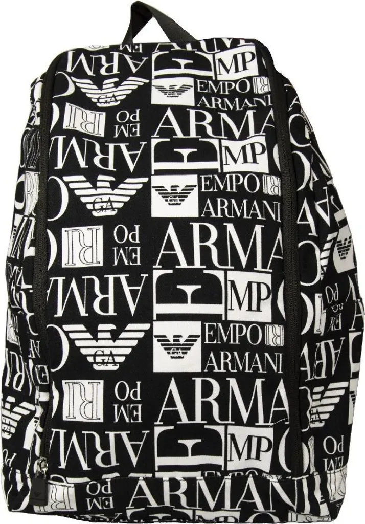 Sac à dos de sport et piscine Emporio Armani bleu marine léger coton