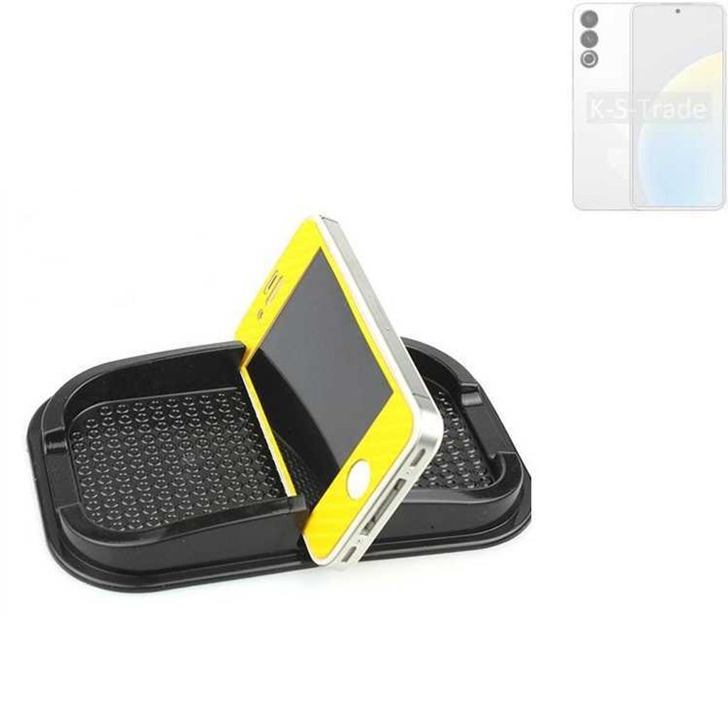 K-S-Trade Auto Anti Rutsch Matte Smartphone-Halter kompatibel mit Meizu 20 Classic Haft Pad Armaturenbrett Handy-Halterung Silikon