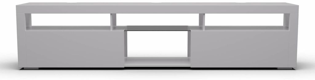 Klarstein TV Board Weiss, Wohnzimmer Möbel für TV, 150 cm Produktbild 