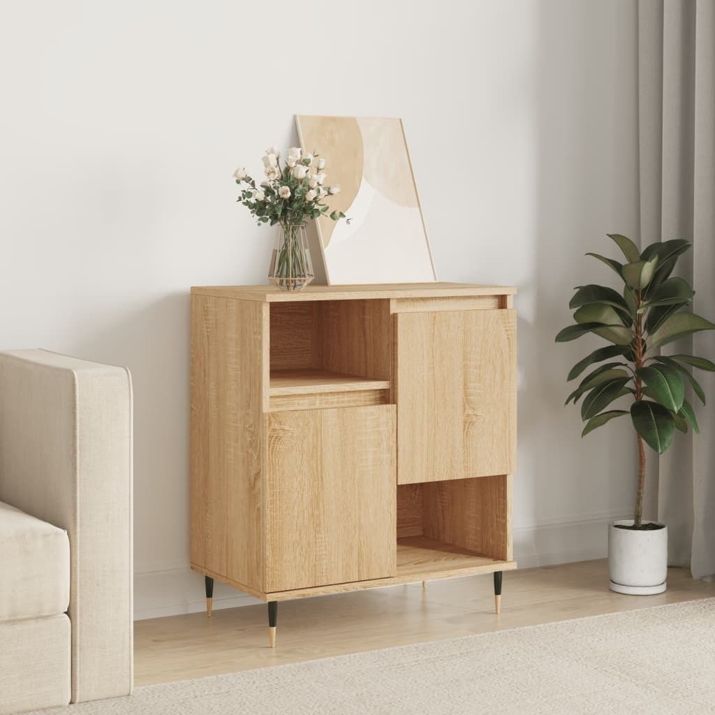 Maison Exclusive - Sideboard Sonoma-Eiche 60x35x70 cm Holzwerkstoff