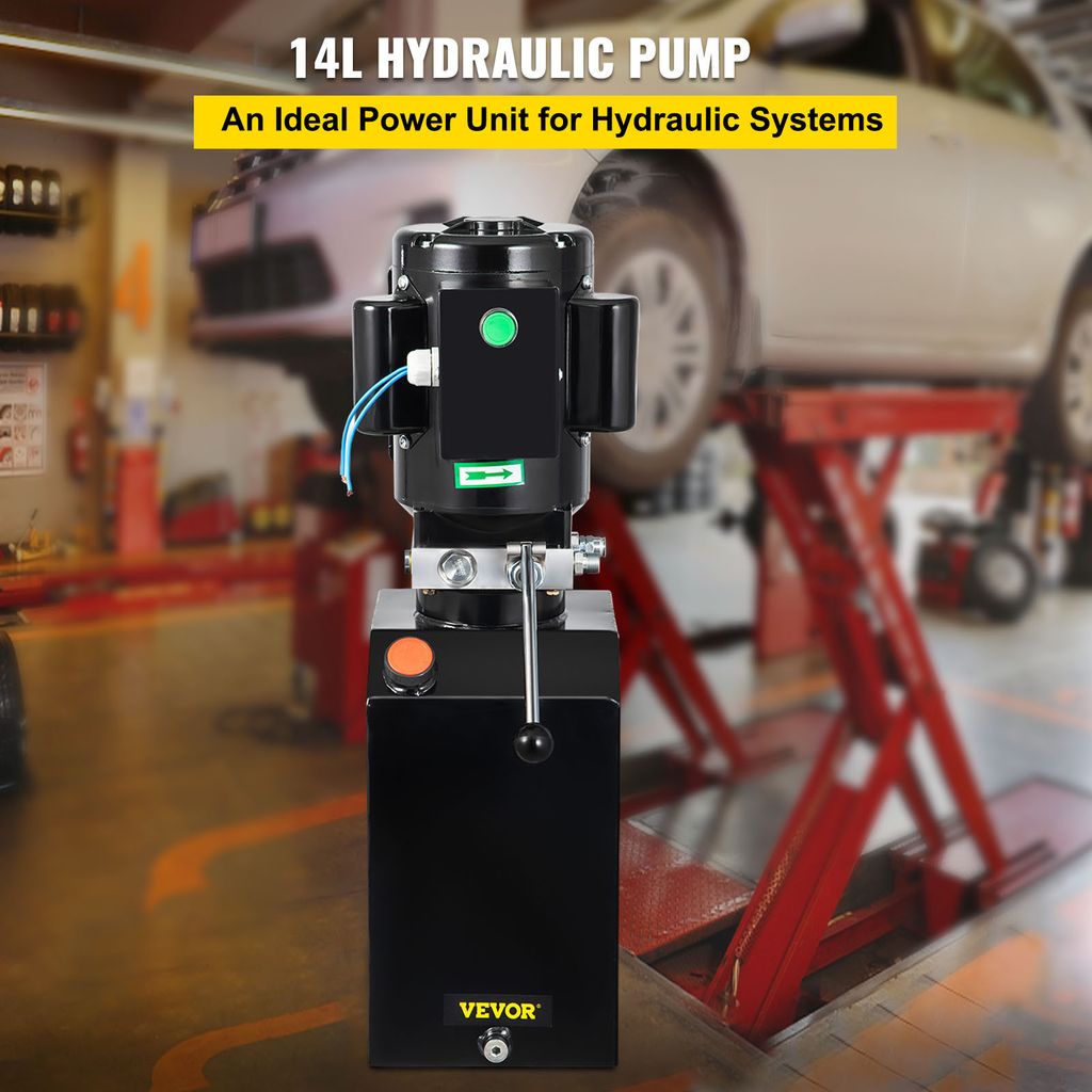 VEVOR 14L Hydraulikpumpe 220V Elektrische hydraulikpumpe Produktbild 2