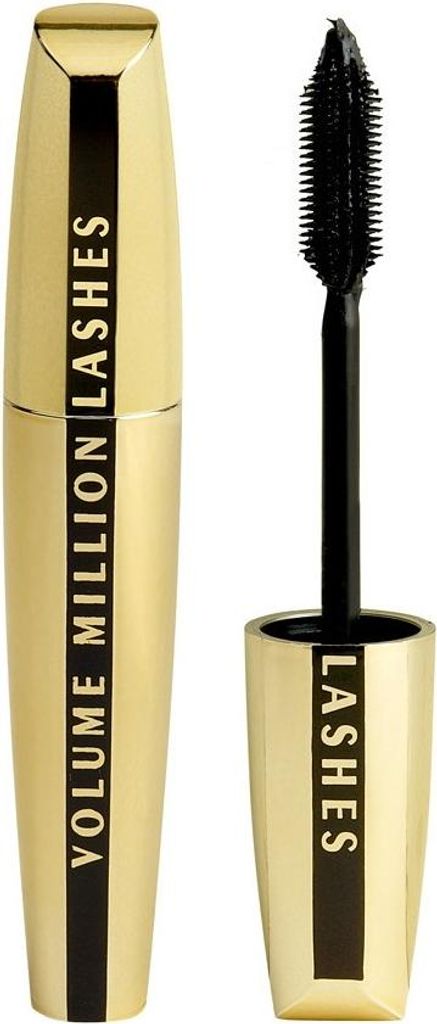 LOREAL PARIS VOLUME MILLION LASHES Mascara (Schwarz), 10,7 Produktbild 