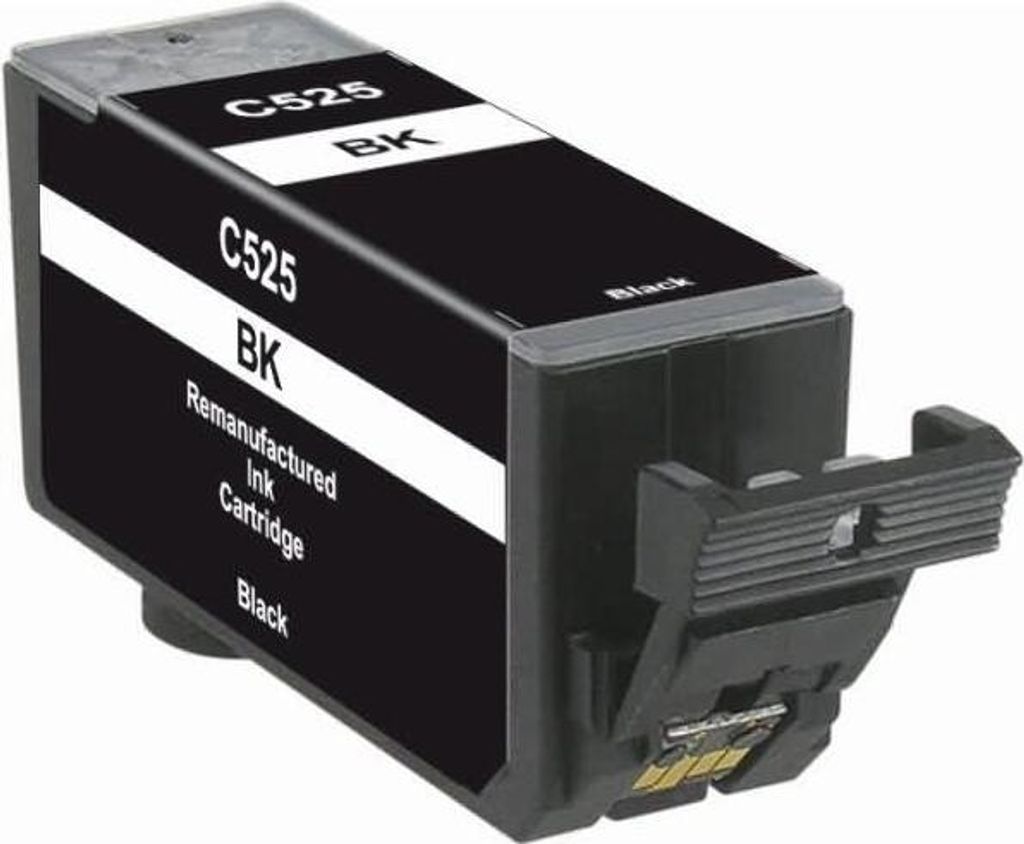 freecolor Schwarz - kompatibel - Tintenpatrone (Alternative zu: Canon PGI-525BK)