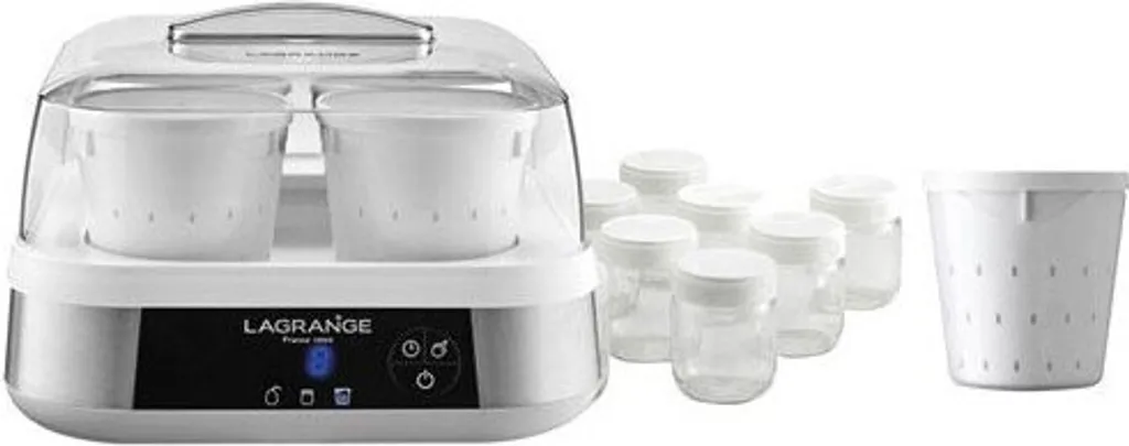Machine à Yaourts et Fromage Blanc Lagrange avec 9 Pots Individuels