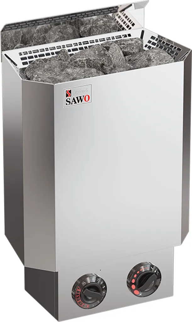 Poêle de sauna Sawo Nordex Mini 3,6 kW NRM-36NB-Z en acier durable