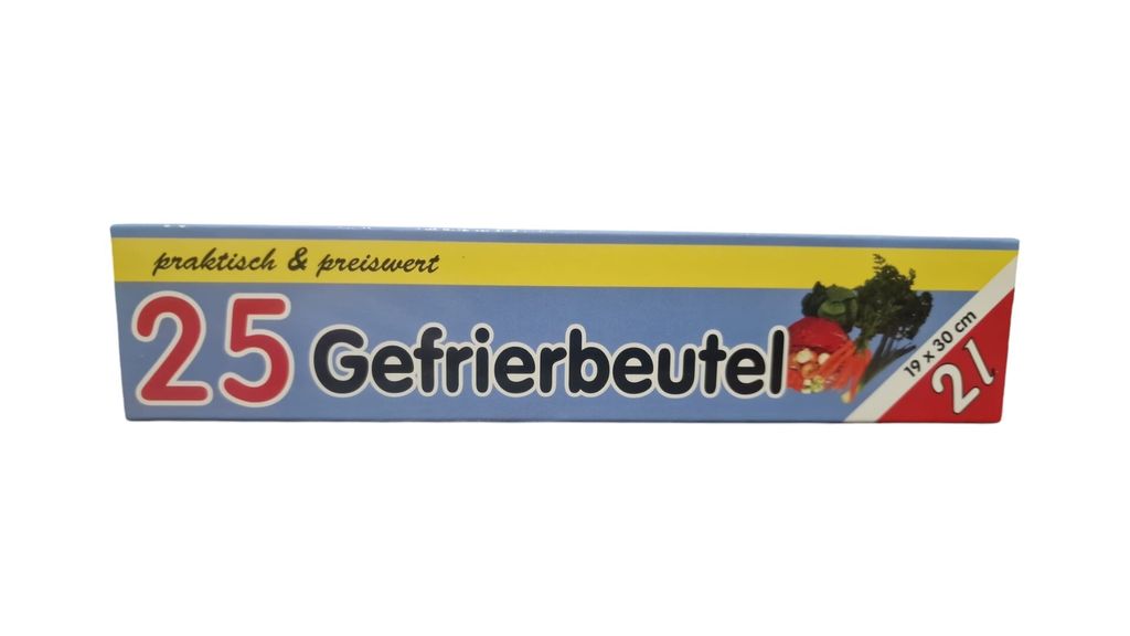 150 Neoten Gefrierbeutel 2 Liter Tiefkühlbeutel Produktbild 