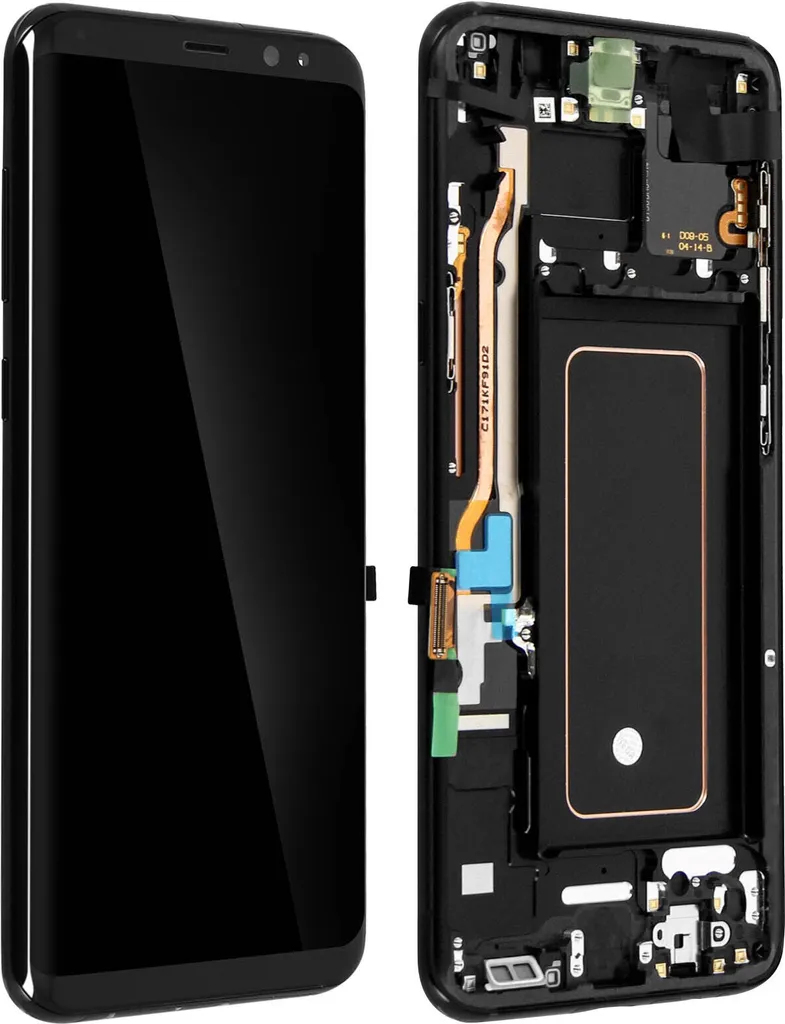 Écran Samsung Galaxy S8 Plus Noir d'origine avec kit complet tactile