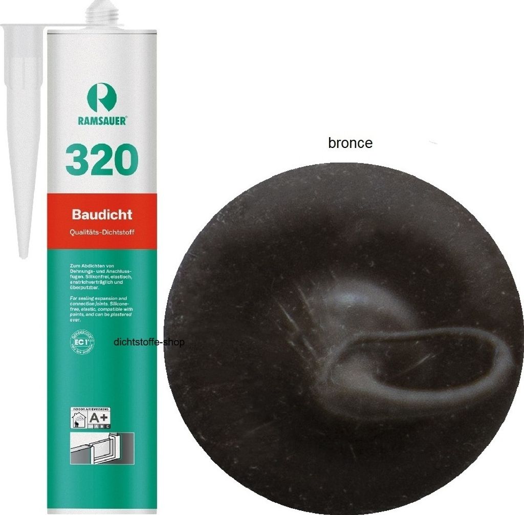 Ramsauer 320 Baudicht 1K Hybrid Dichtstoff 310ml Kartusche Produktbild 