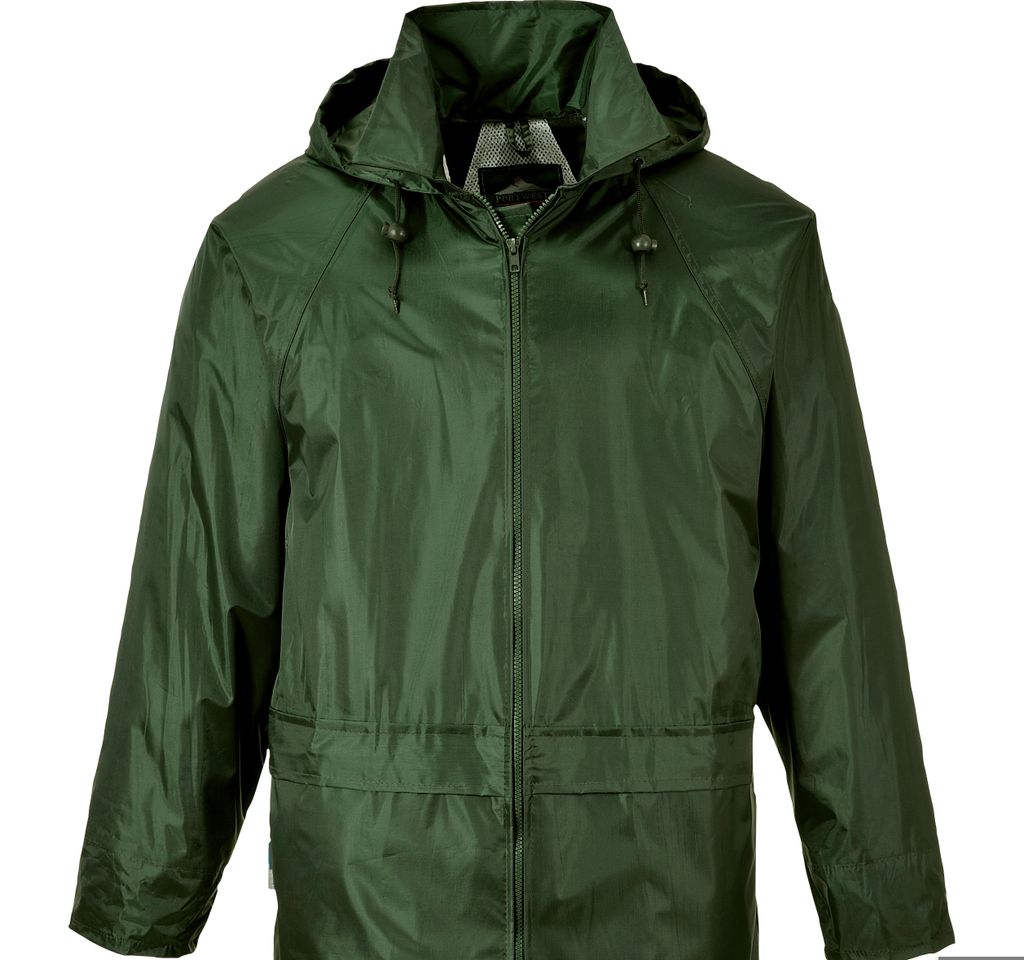 Portwest S440 Klassische Regenjacke Olive Green Gr. 4XL Produktbild 