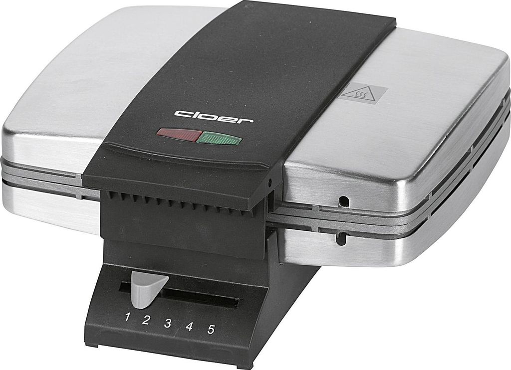 CLOER Macchina per waffle 1445 930Watt nero/acciaio Immagine del prodotto 