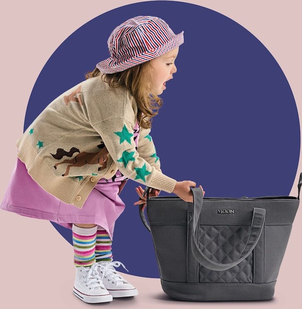 Moon V-Shape Bag / Wickeltasche, Farbe/Dessin:Moss