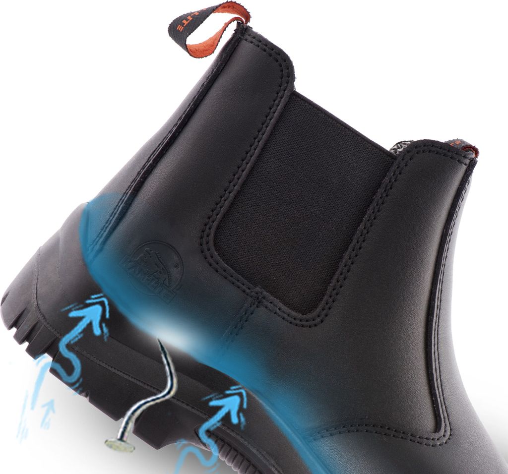 Sicherheitsschuhe Herren S3 SRC Stahlkappe Rutschfest Produktbild 14