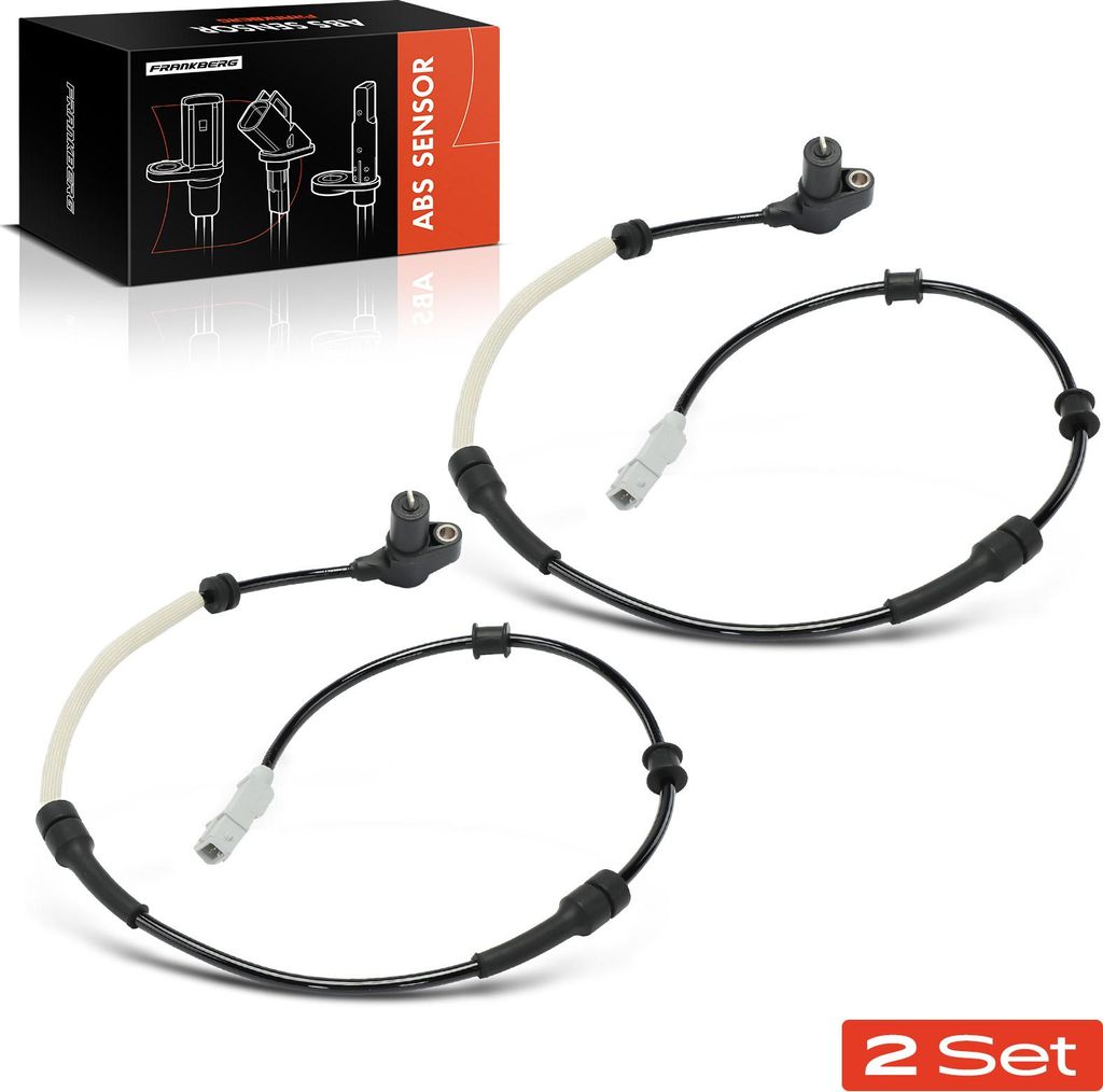 Frankberg 2x ABS Sensor Vorderachse beidseitig für Peugeot 605 6B 2.0L 2.1L 2.4L 3.0L 1989-1999