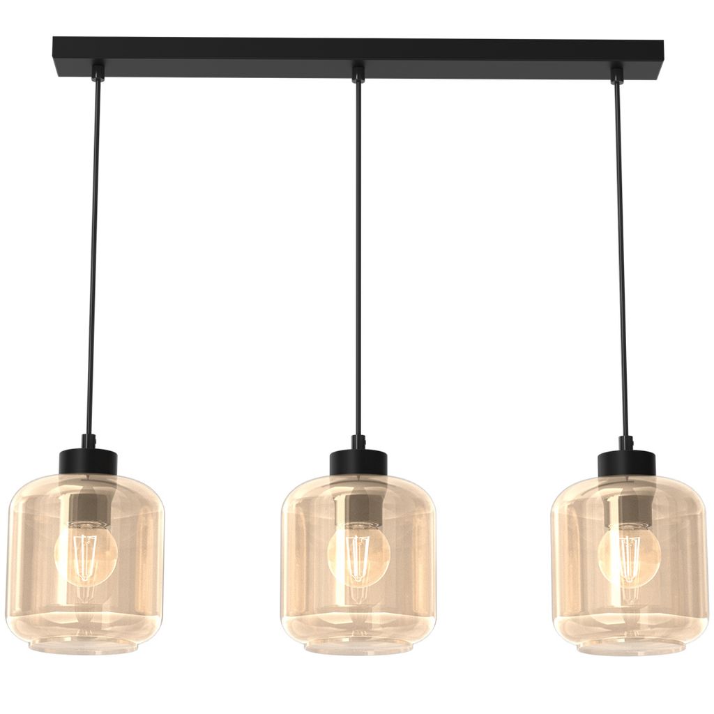 Milagro SOMBRA MLP8371 schwarze Pendelleuchte Produktbild 
