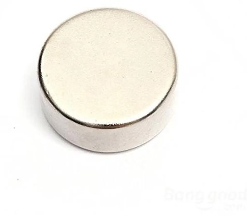 Disque magnétique puissant 20mm lot de 2 aimants néodyme pour tableau