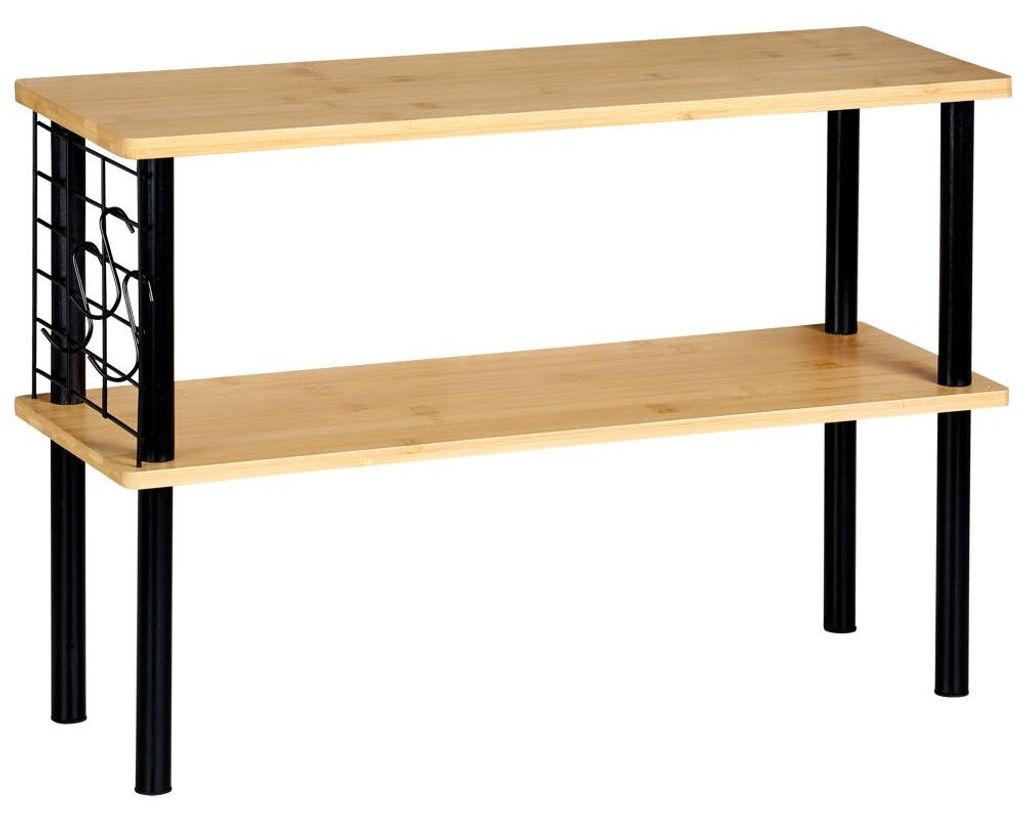 Scaffale da cucina KESPER in bambù  - 2 livelli - 55 x 20 x Immagine del prodotto 