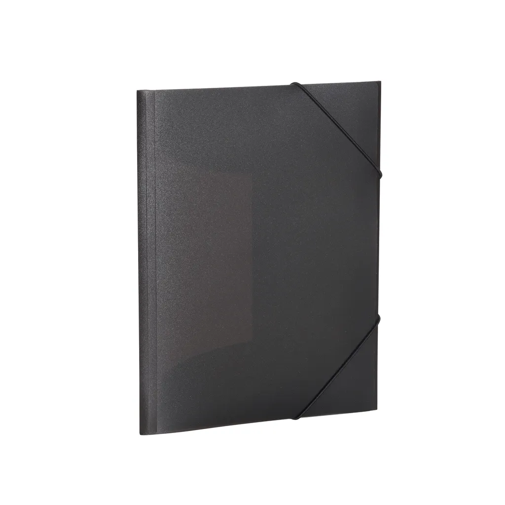 Herma 19501 Cartella elastica A4 PP traslucido nero(P)