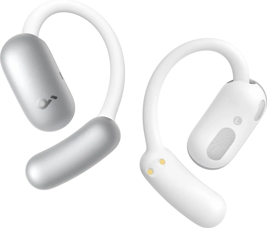 Écouteurs à Oreilles Libres Soundcore AeroFit 2 AI avec Micro Blanc